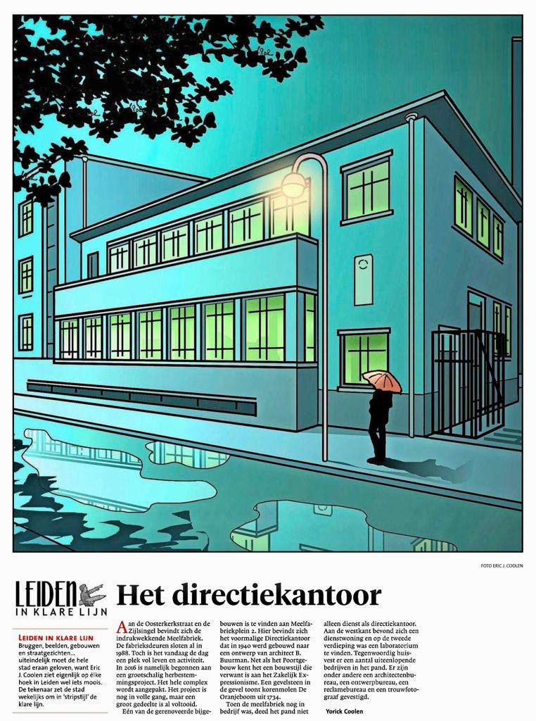 Leidsch Dagblad Eric J. Coolen - De Meelfabriek in Leiden