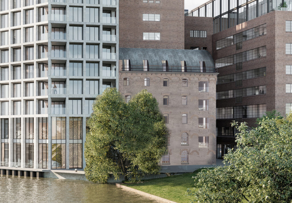 Schoonmakerij en Ketelhuis van De Meelfabriek in Leiden
