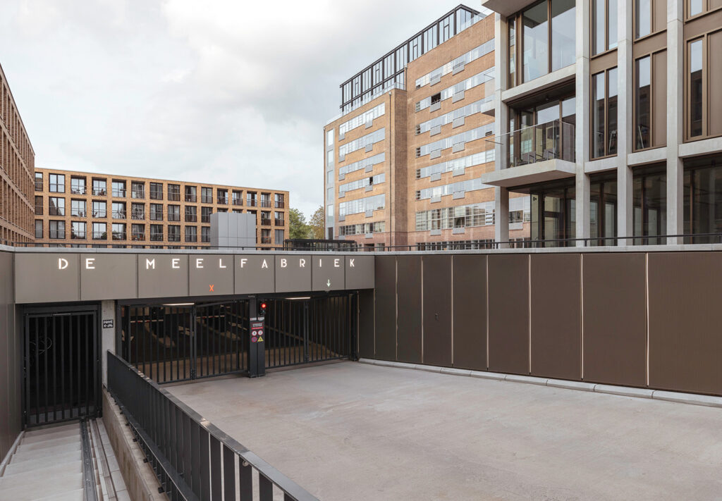 Parkeergarage, De Meelfabriek in Leiden
