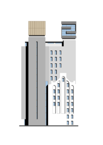 Silogebouw van De Meelfabriek in Leiden