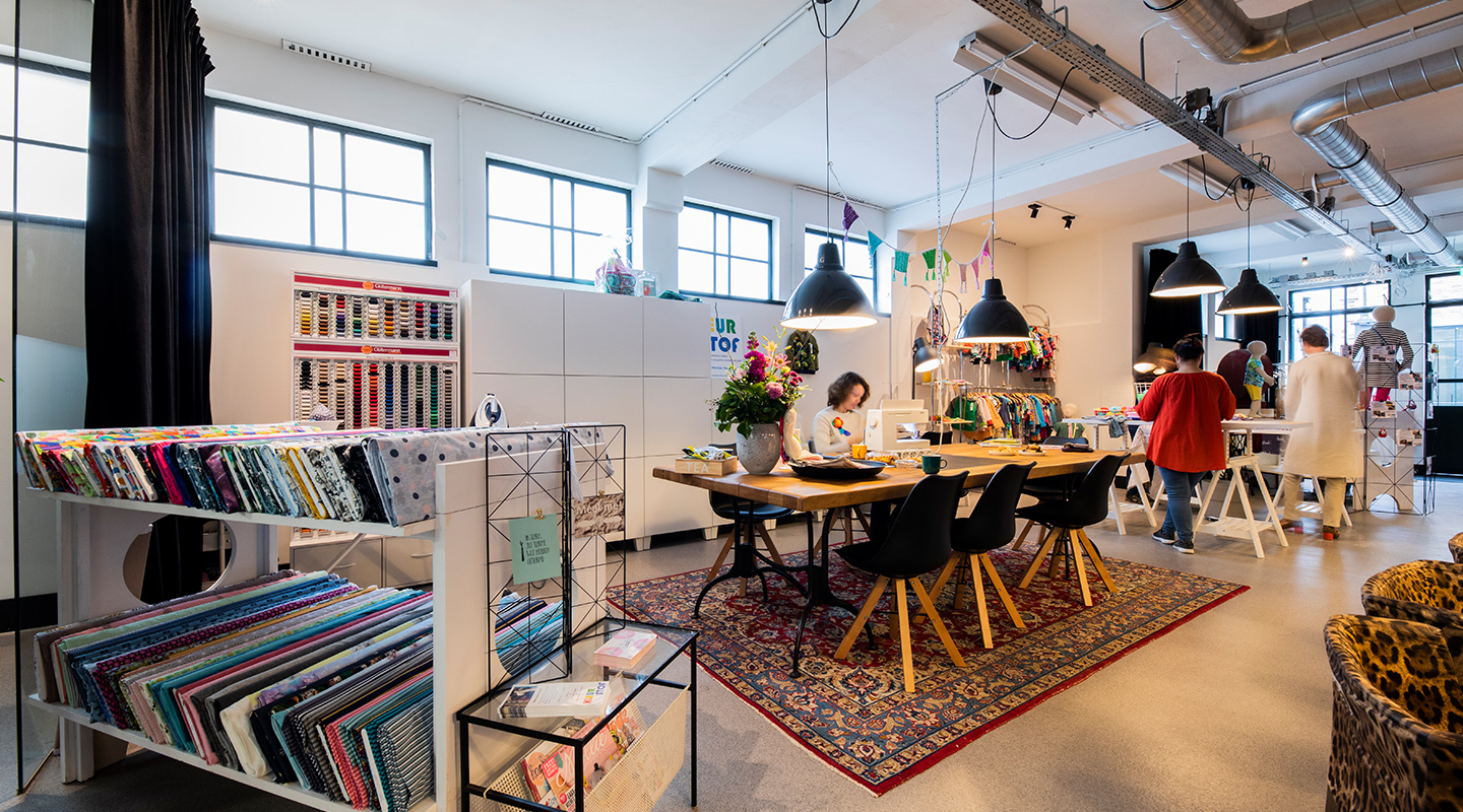 Workshop Atelier Kleurstof in De Meelfabriek