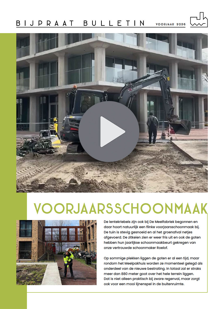 Bijpraat Bulletin Voorjaar De Meelfabriek